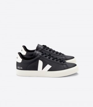 Veja Campo Chromefree Sneakers Heren Zwart Wit | CW7ZKU