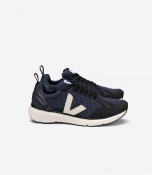 Veja Condor 2 Alveomesh Sneakers Heren Zwart Donkerblauw | WJFBCN