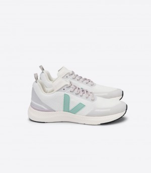 Veja Impala Jacquard Sneakers Dames Wit Groen | K01BX3