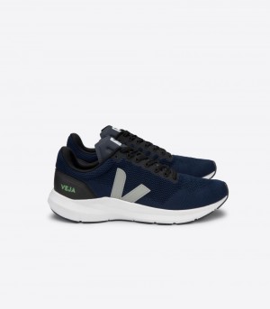 Veja Marlin Lt V Knit Sneakers Dames Donkerblauw Blauw Grijs | OC687T