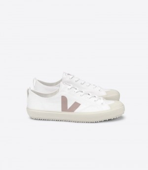 Veja Nova Canvas Sneakers Dames Wit Roze | BNJ-0538