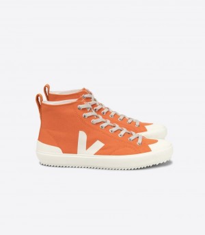 Veja Nova Ht Canvas Sneakers Dames Oranje Wit | CVC-2198