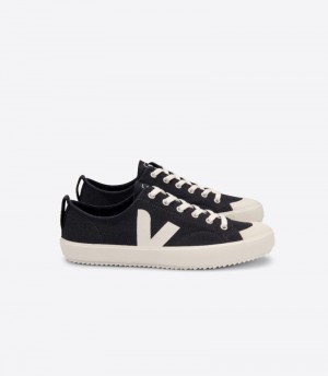 Veja Nova Sneakers Dames Zwart Wit | CNO-7396