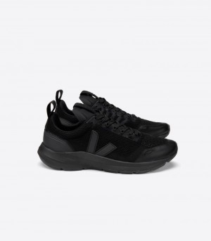 Veja Performance Runner V-knit Veja X Rick Owens Sneakers Dames Zwart | 551SVY