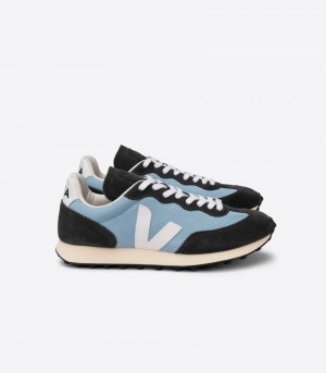 Veja Rio Branco Alveomesh Sneakers Dames Blauw Wit Donkergrijs | 7IRWFL