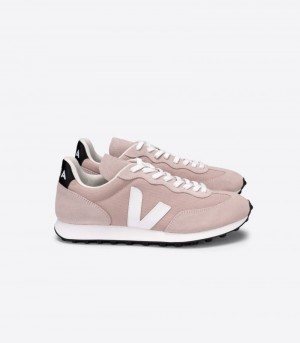 Veja Rio Branco Ripstop Sneakers Dames Roze Wit | HIW3AW