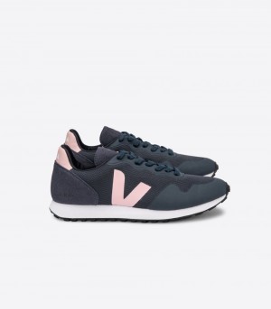 Veja Sdu RT Alveomesh Sneakers Dames Donkerblauw Roze | JVU-5772