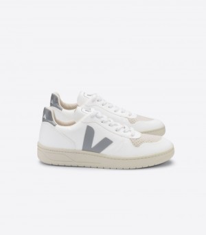 Veja V-10 CWL Sneakers Dames Wit Grijs | HWNT44