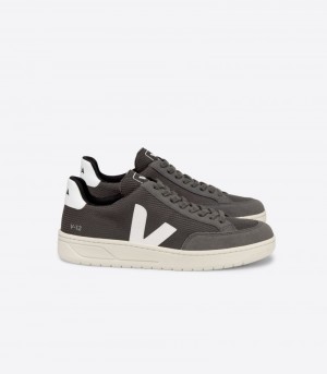 Veja V-12 B-Mesh Sneakers Dames Chocola Wit | 6K2O1A