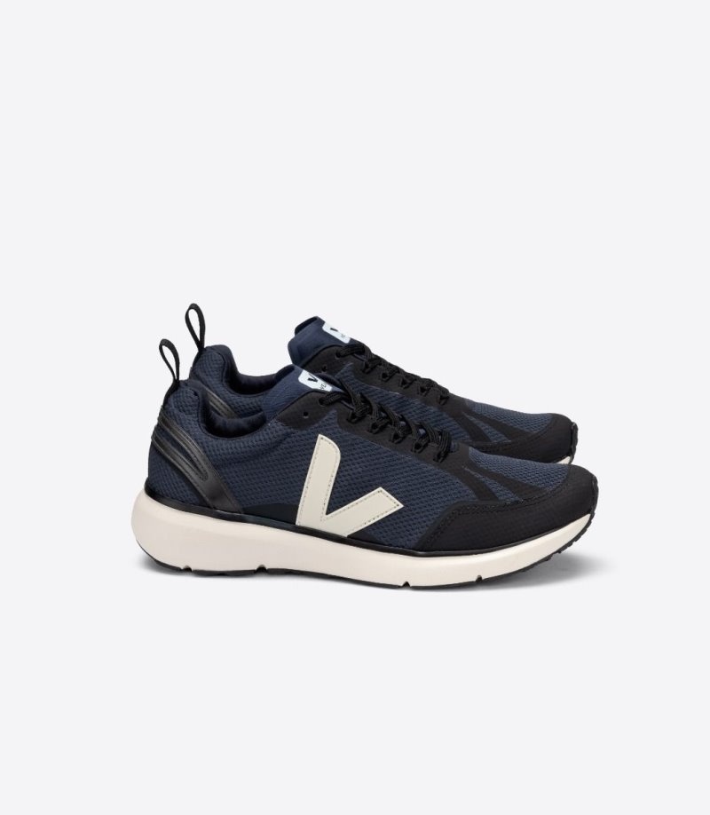 Veja Condor 2 Alveomesh Sneakers Dames Zwart Donkerblauw | GA3SQJ