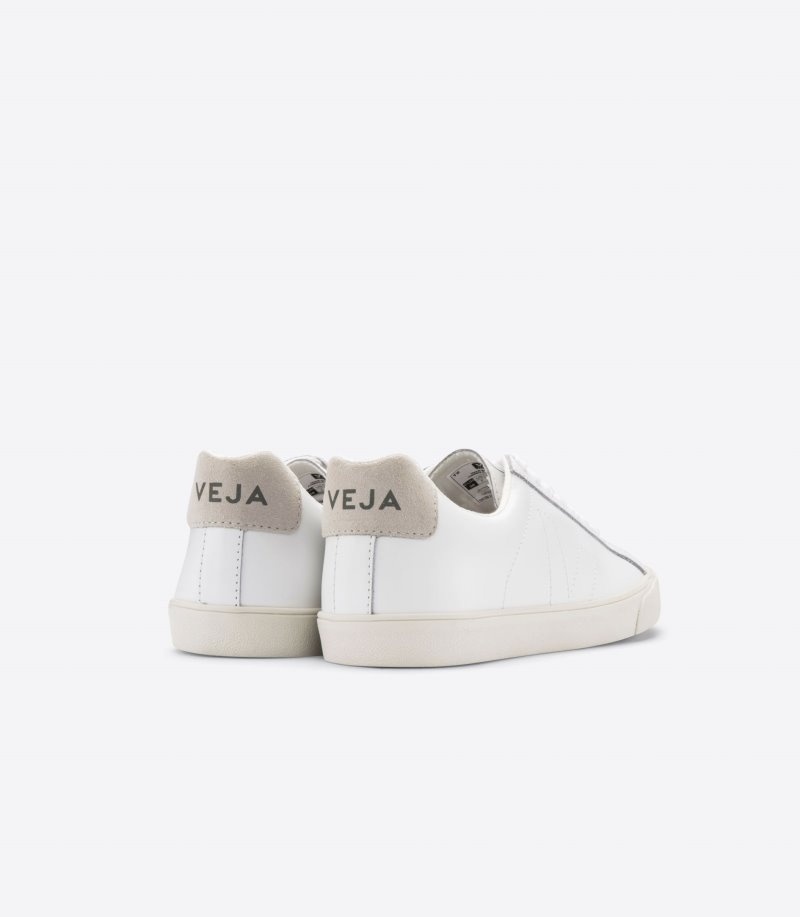 Veja Esplar Leren Sneakers Dames Wit | XNA-4254