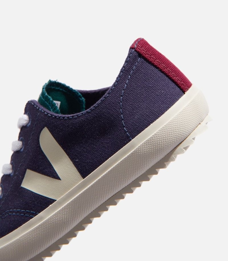 Veja Flip Canvas Sneakers Kinderen Blauw Wit | FGU-8113