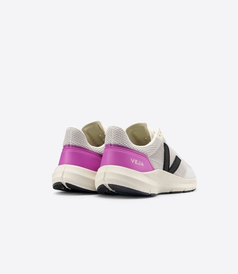 Veja Marlin V-knit Sneakers Heren Roze Zwart Paars | 6N7L2F