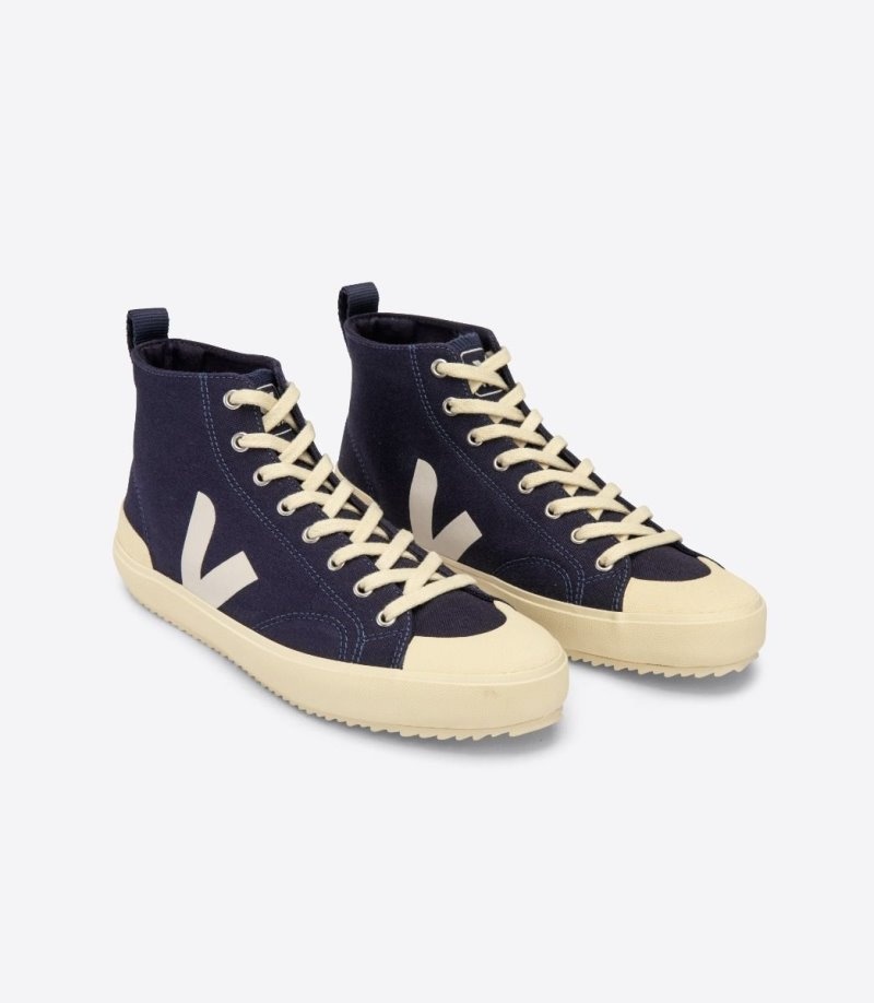 Veja Nova Ht Canvas Sneakers Heren Donkerblauw | ZNX-0606