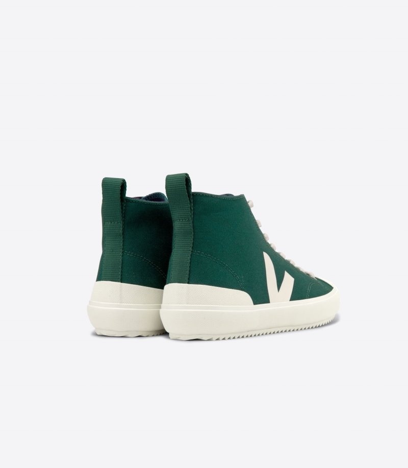 Veja Nova Ht Canvas Sneakers Heren Groen Wit | USJ-7966