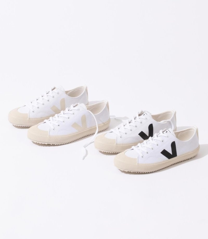 Veja Nova Sneakers Dames Wit Zwart | XKN-9500