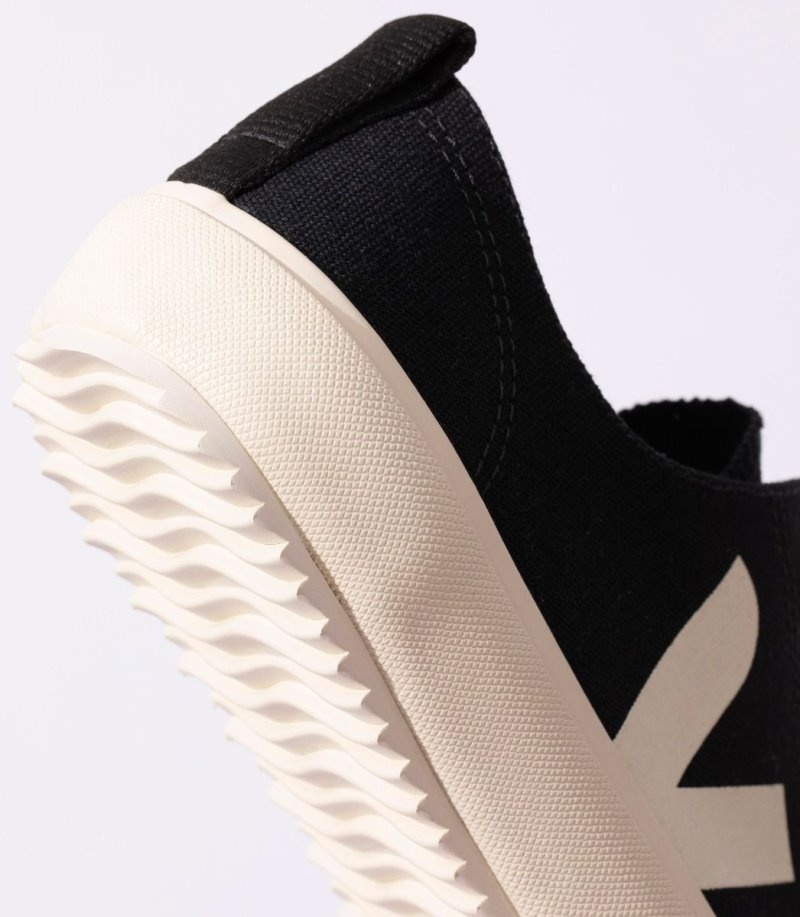 Veja Nova Sneakers Heren Zwart Wit | ESZ-6669