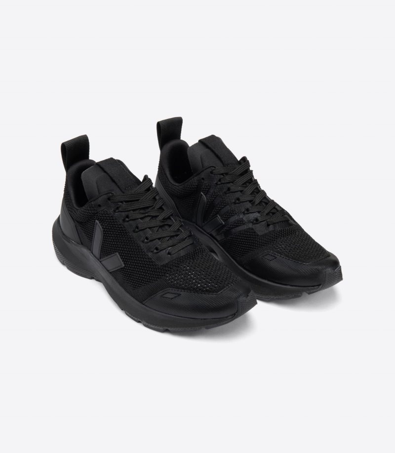 Veja Performance Runner V-knit Veja X Rick Owens Sneakers Dames Zwart | 551SVY