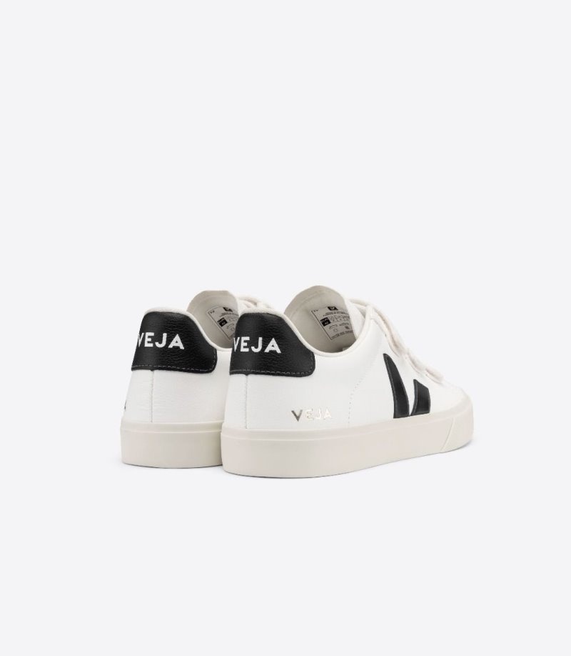 Veja Recife Chromefree Sneakers Heren Wit Zwart | SU9XAX