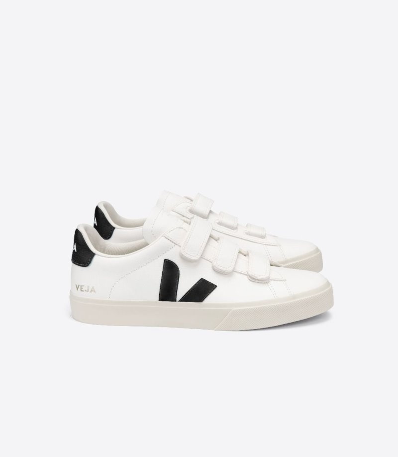 Veja Recife Chromefree Sneakers Heren Wit Zwart | SU9XAX