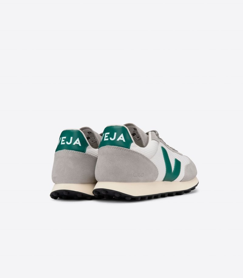 Veja Rio Branco Alveomesh Sneakers Dames Grijs Wit Groen | M5S23G