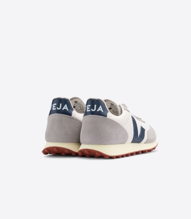 Veja Rio Branco Hexamesh Gravel Sneakers Dames Donkerblauw Blauw Grijs | ADQTIL