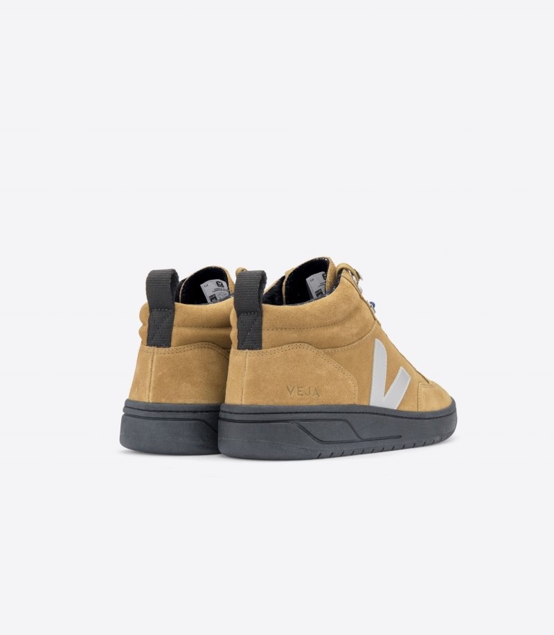 Veja Roraima Suede Sneakers Dames Donkergrijs Bruin | W4YQH3