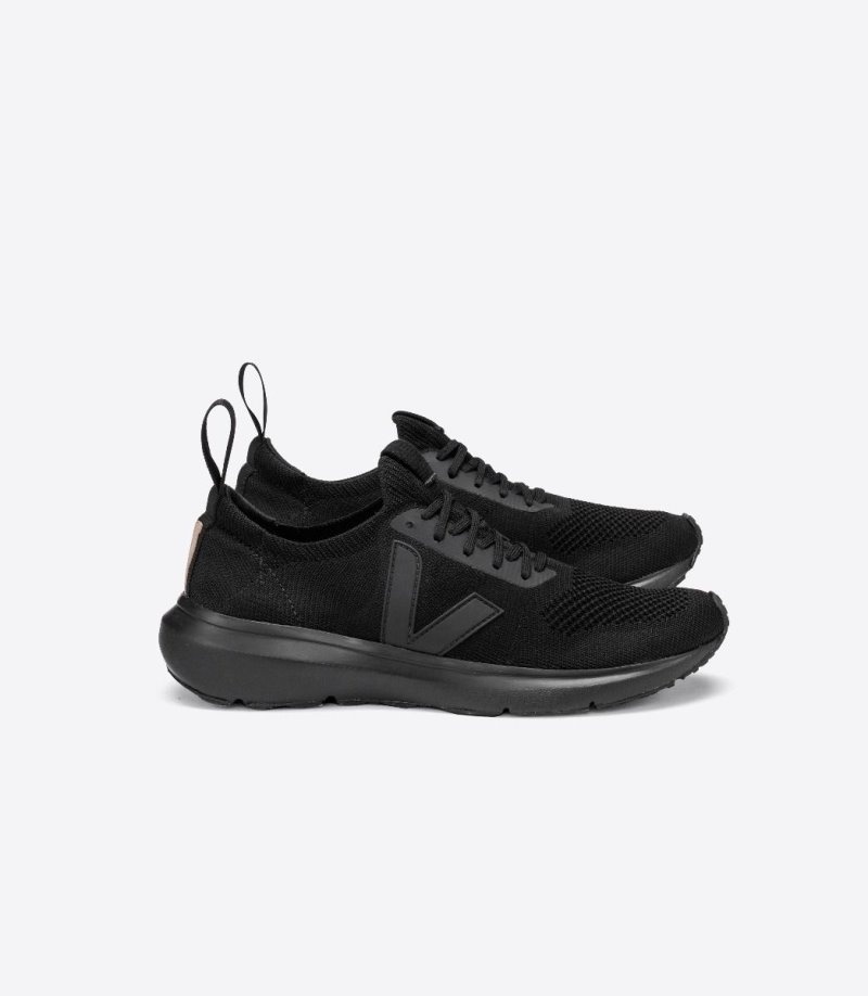 Veja Runner Stijl 2 V-knit Veja X Rick Owens Sneakers Heren Zwart | 5H4NMK