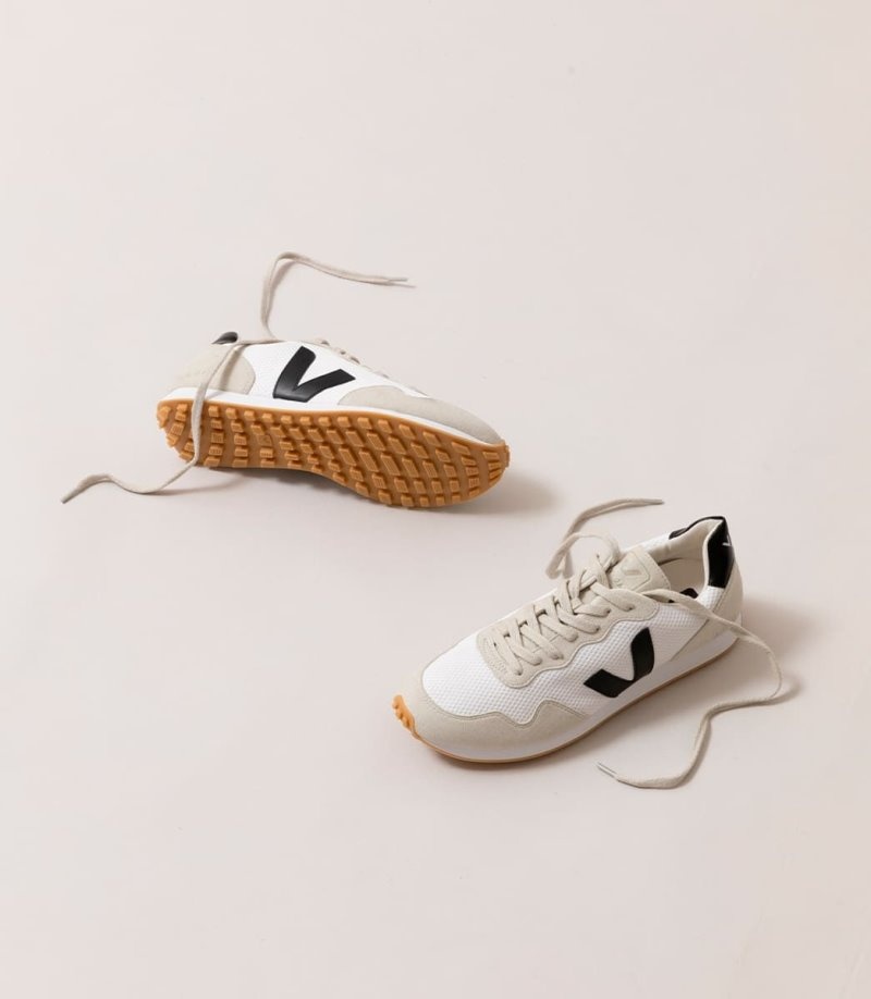 Veja Sdu REC Alveomesh Sneakers Heren Wit Zwart Beige | EKX-9486