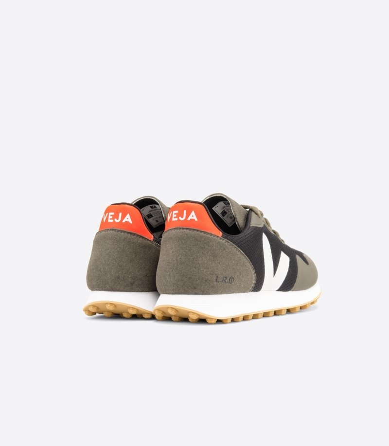 Veja Sdu RT Alveomesh Sneakers Heren Olijfgroen Zwart Wit | YQH-3443