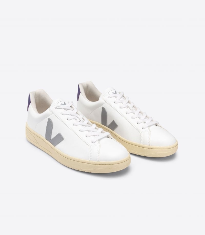 Veja Urca CWL Sneakers Heren Wit Grijs Paars | HXQTNF