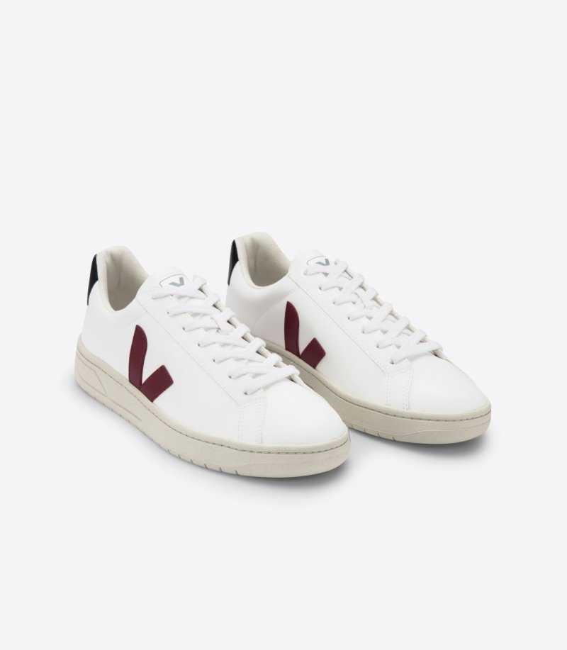 Veja Urca CWL Sneakers Heren Wit Zwart Bordeaux | P9GPH2