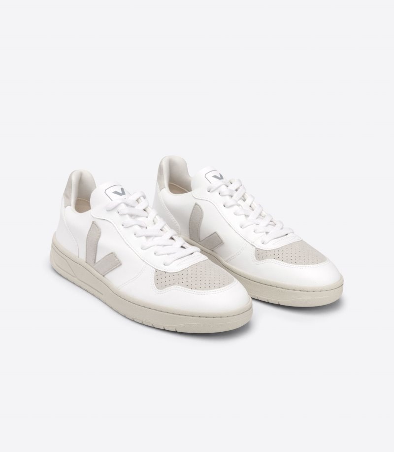 Veja V-10 CWL Sneakers Dames Wit Beige | FQ4JJ9