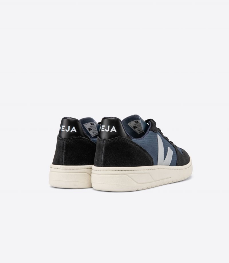 Veja V-10 Ripstop Sneakers Dames Donkergrijs Blauw | LCVJH3