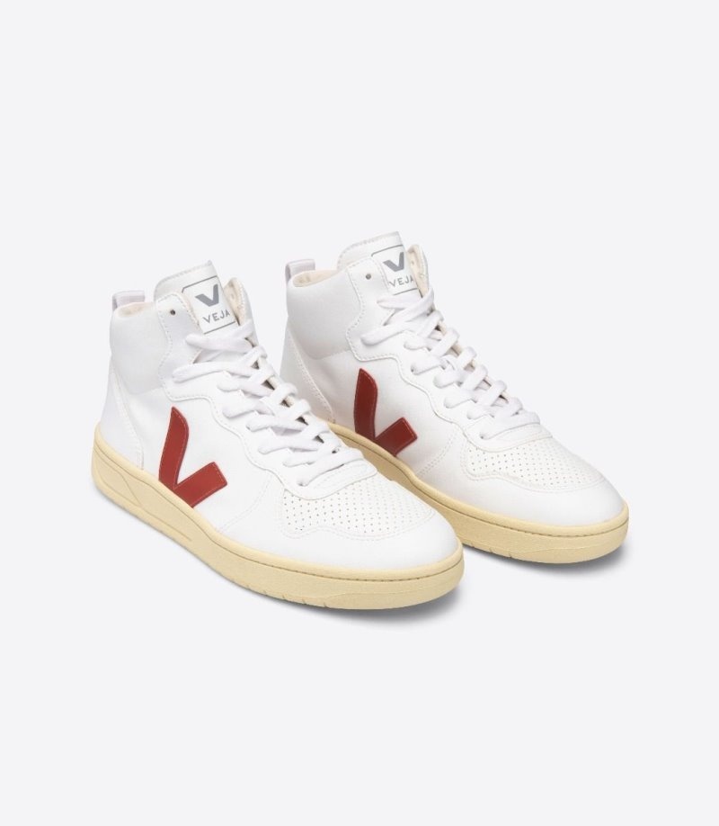 Veja V-15 CWL Sneakers Dames Wit Rood | NLIE70