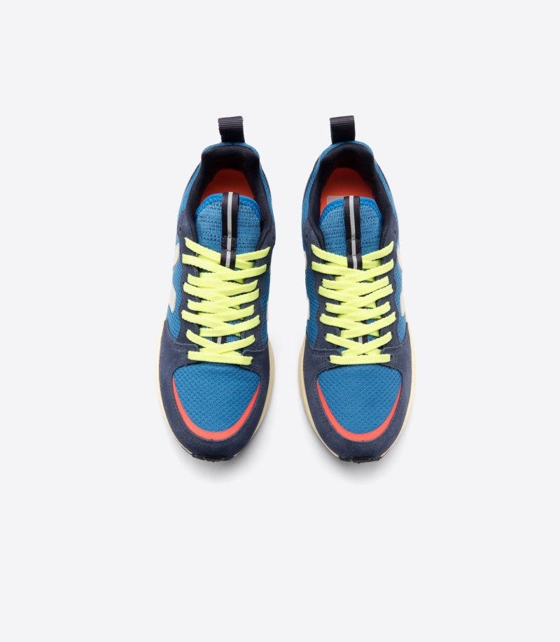 Veja Venturi Hexamesh Sneakers Heren Blauw Geel | 6MW2NK