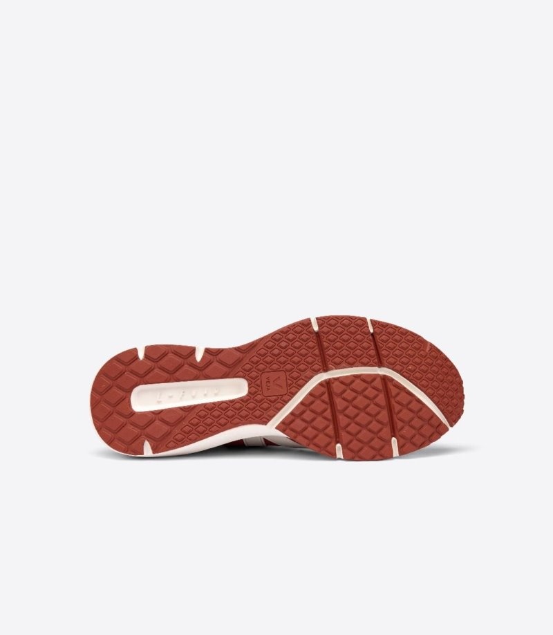 Veja V-knit Veja X Rick Owens Mid Sneakers Dames Rood | ZQY7U1