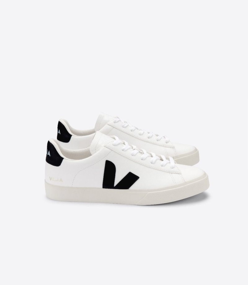 Veja Vstore Campo Sneakers Heren Wit Zwart | OCBI2R